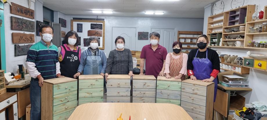 2022 계룡면 상반기 평생학습 "목공교실" 이미지