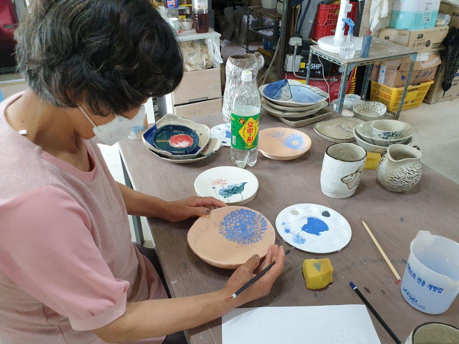 탄천-도자기페인팅