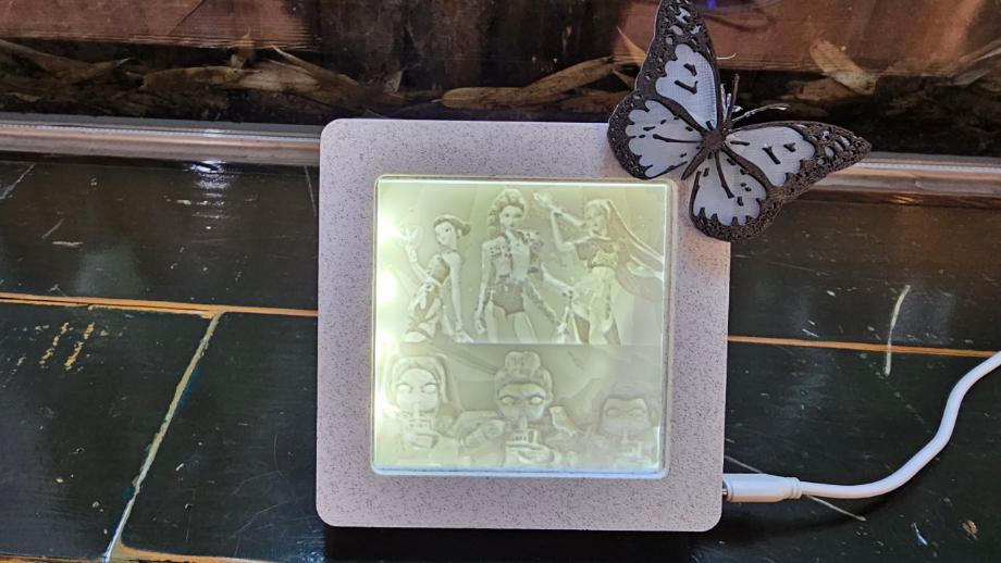 3D 프린터로 만드는 우리 가족 액자 만들기